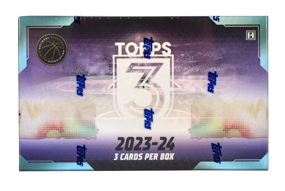 2023-24 Topps Topps Three Basketball Hobby Box