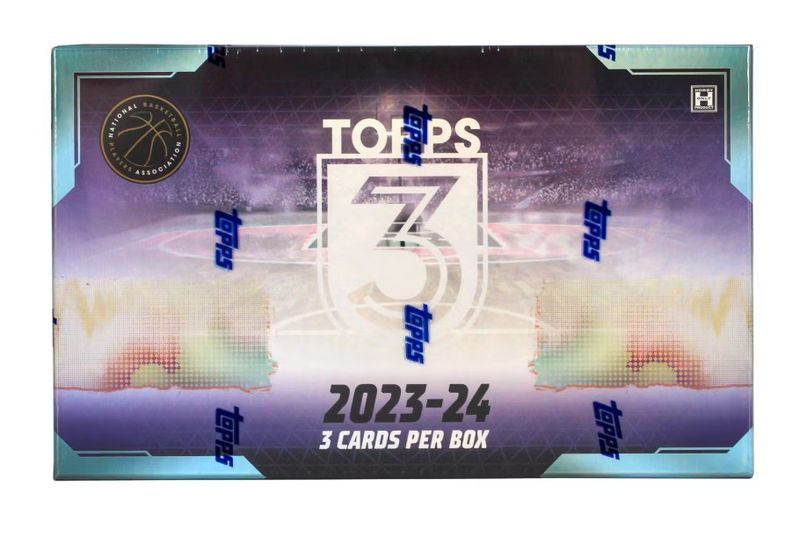 2023-24 Topps Topps Three Basketball Hobby Box