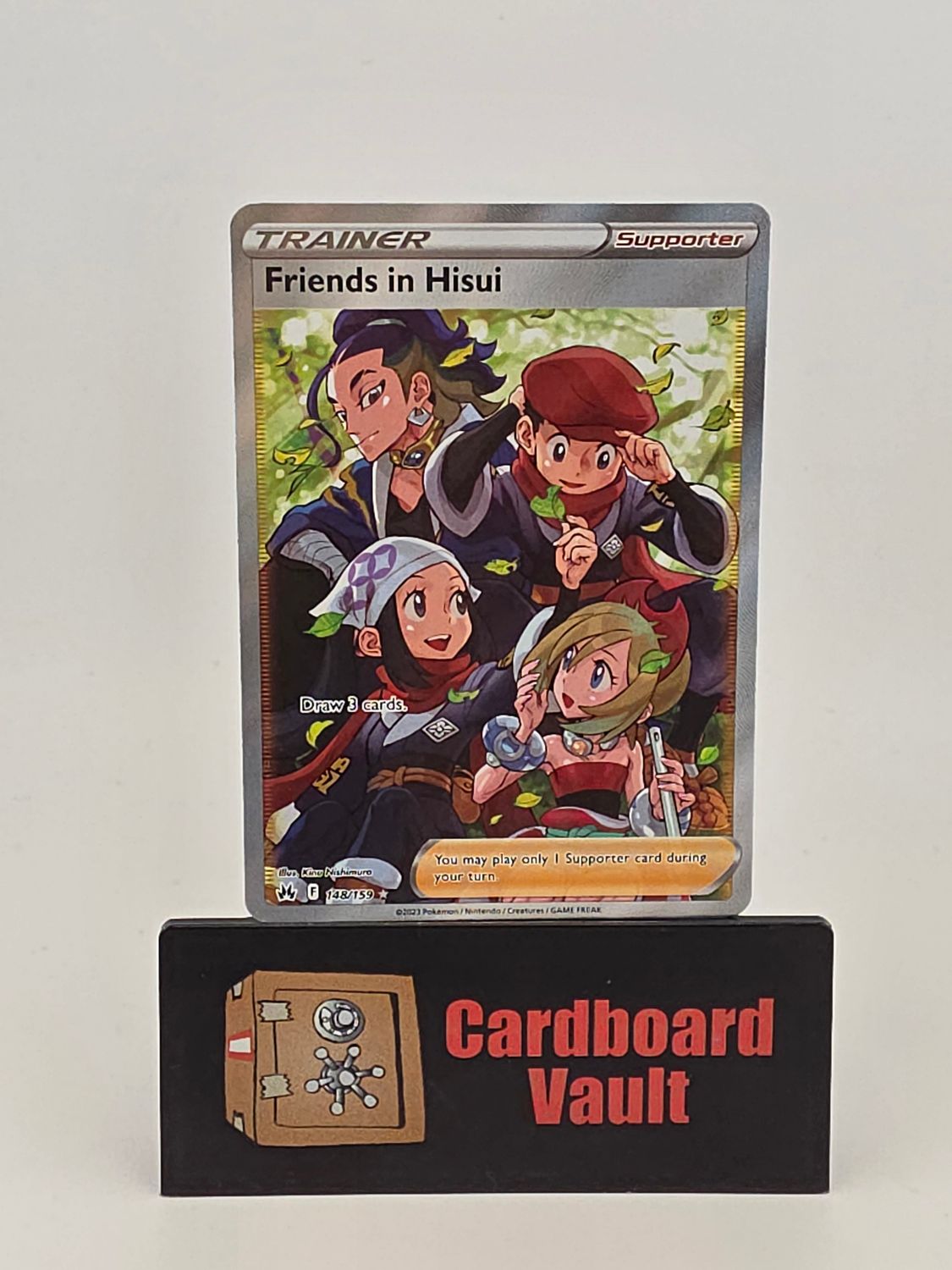 2023 Pokémon Trainer Friends In Hisui Full Art 148/159