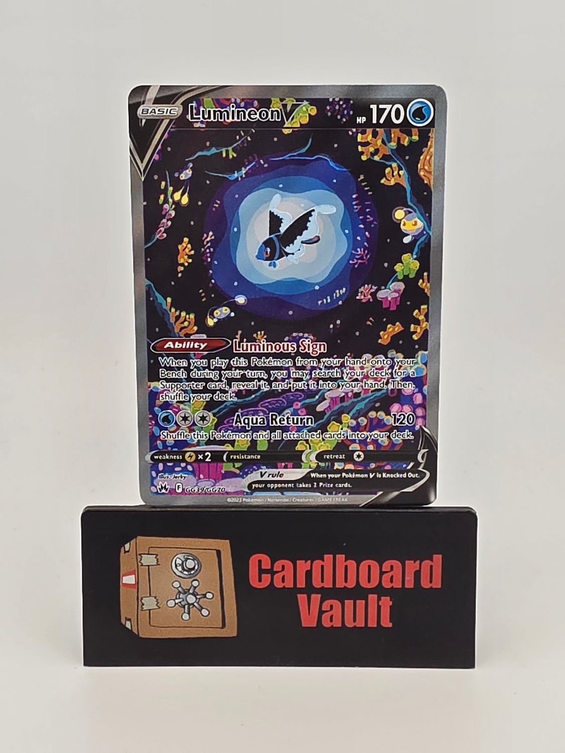 2023 Pokémon Lumineon Full Art GG39/GG70