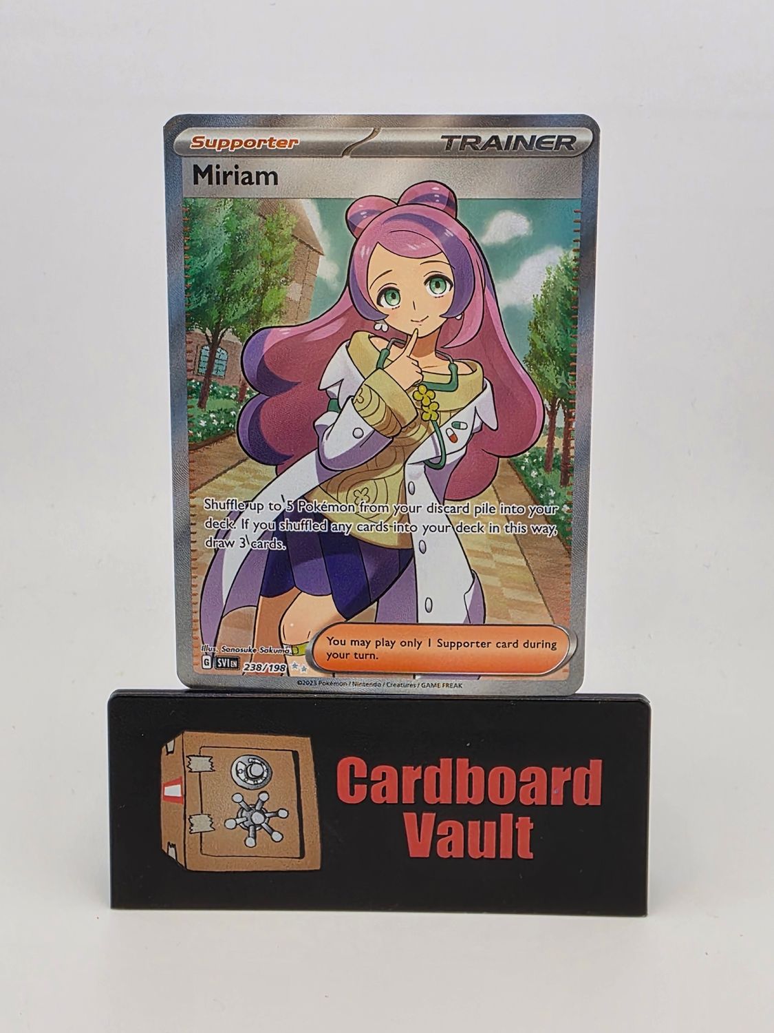 2023 Pokémon Trainer Miriam Full Art 238/198