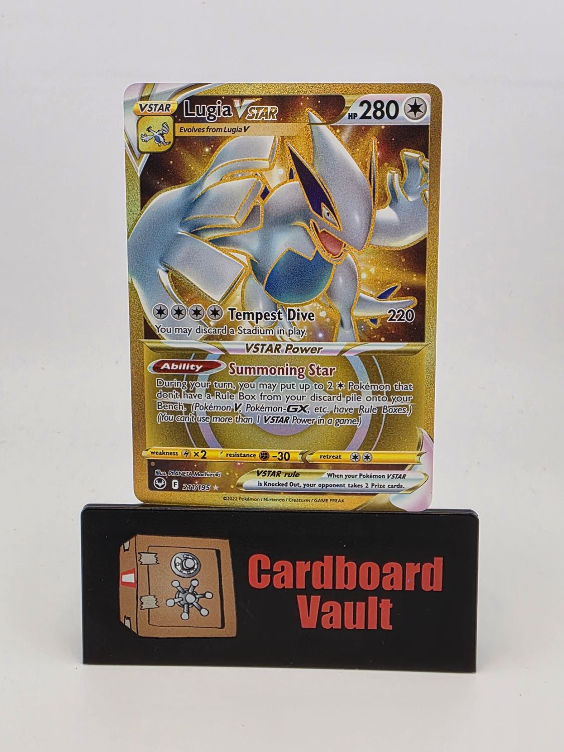 2022 Pokémon Lugia VSTAR 211/195