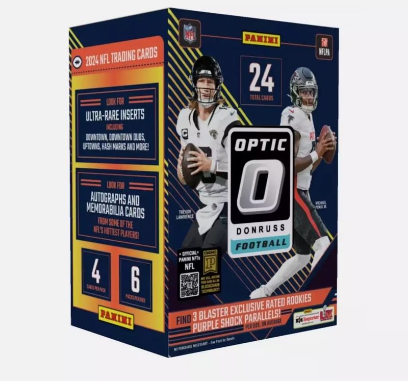 2024 Donruss Optic Football Blaster Box