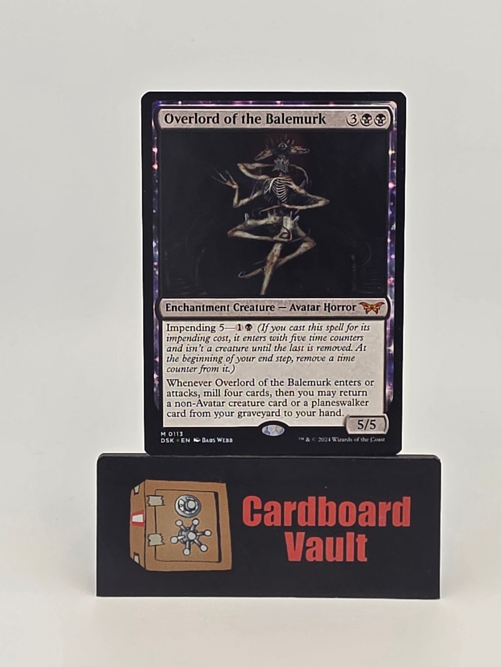 Magic The Gathering Overlord of the Balemurk