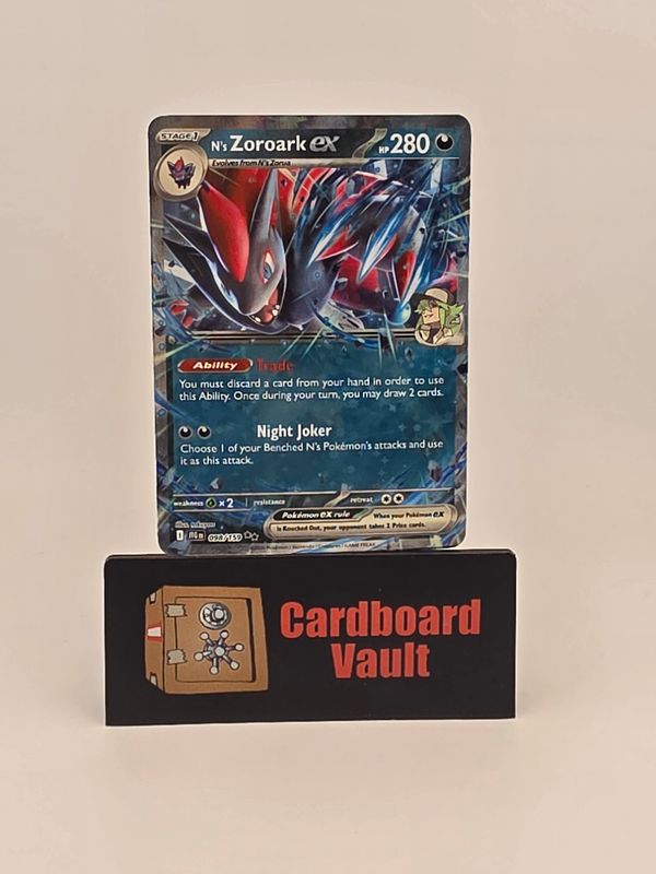 2025 Pokémon N&#39;s Zoroark ex 098/159