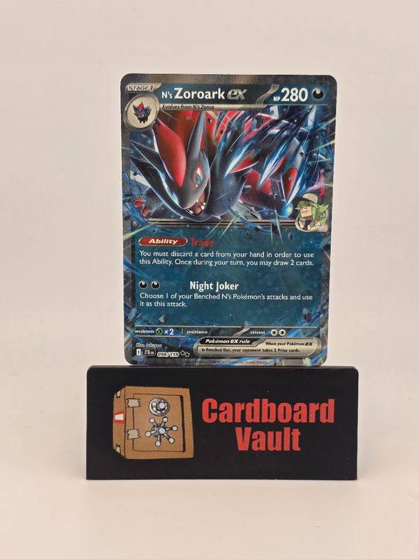 2025 Pokémon N&#39;s Zoroark ex 098/159