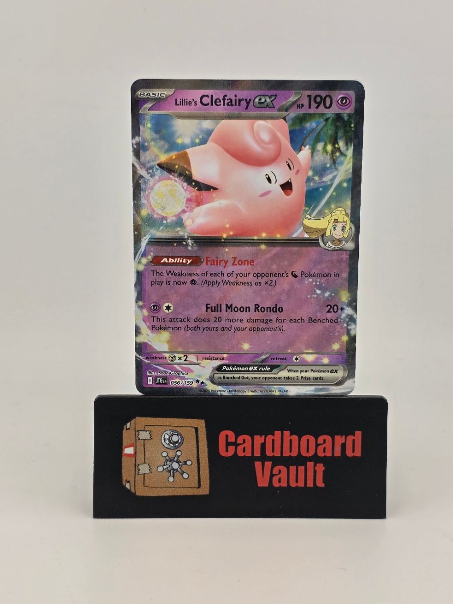 2025 Pokémon Lillie&#39;s Clefairy ex 056/159