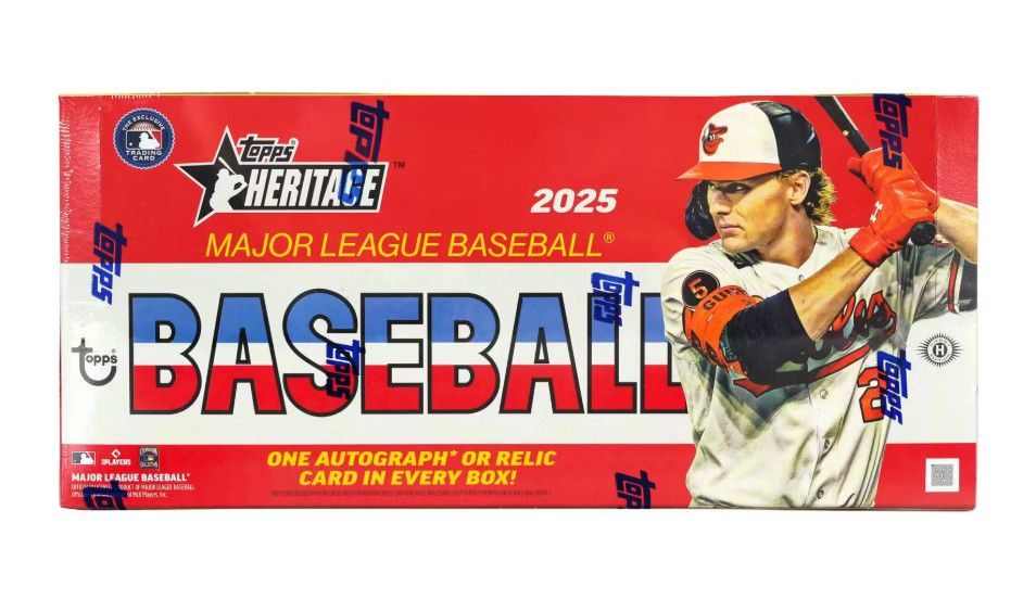 2025 Topps Heritage Baseball Hobby  Box