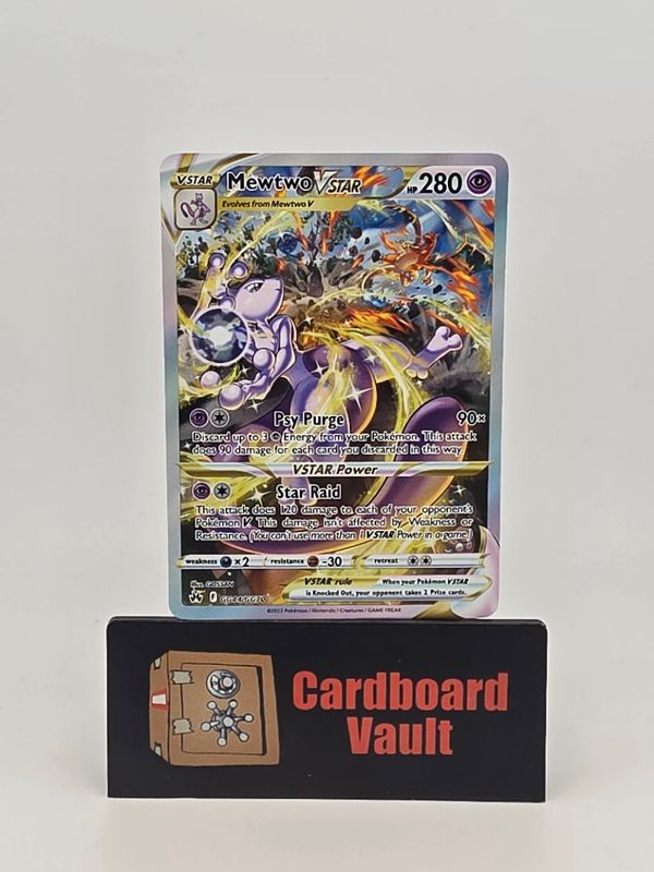 2023 Pokémon Mewtwo VStar Full Art GG44/GG70