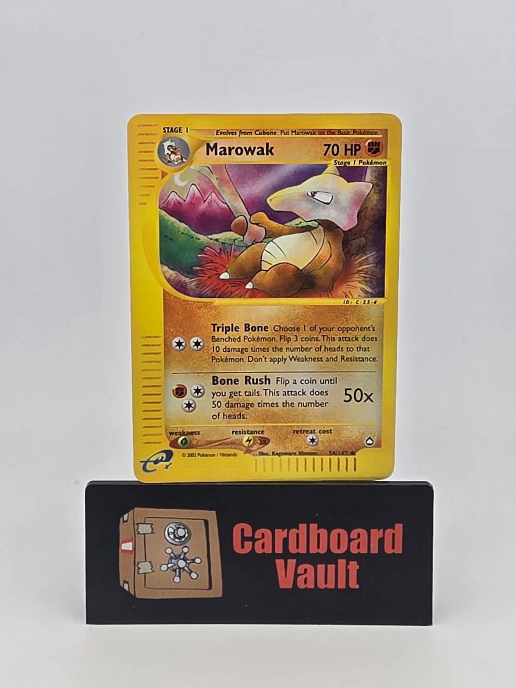 2002 Pokémon Marowak 54/147