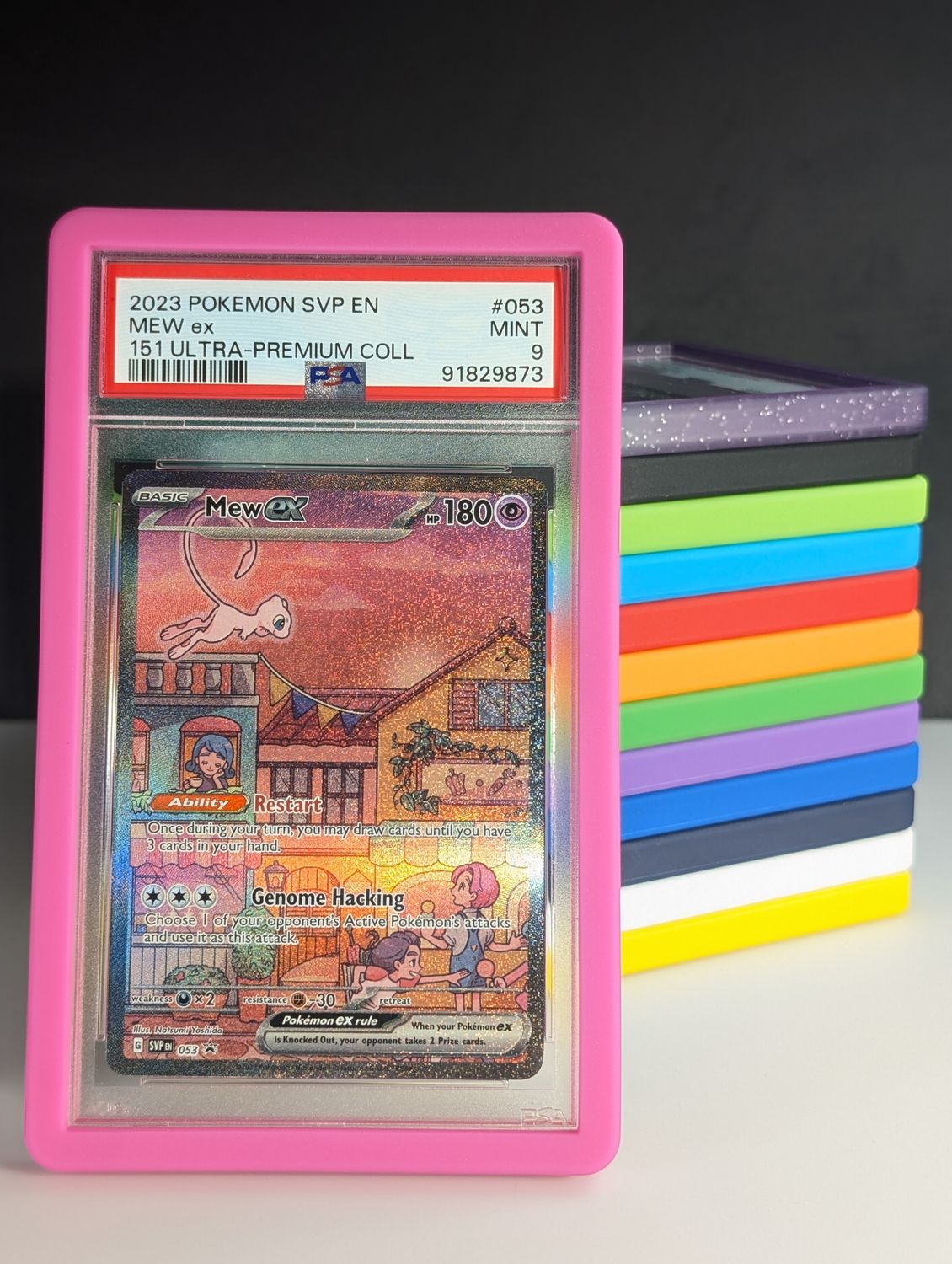 Hobby Defense PSA Slab Bumper Pink (Case Only)