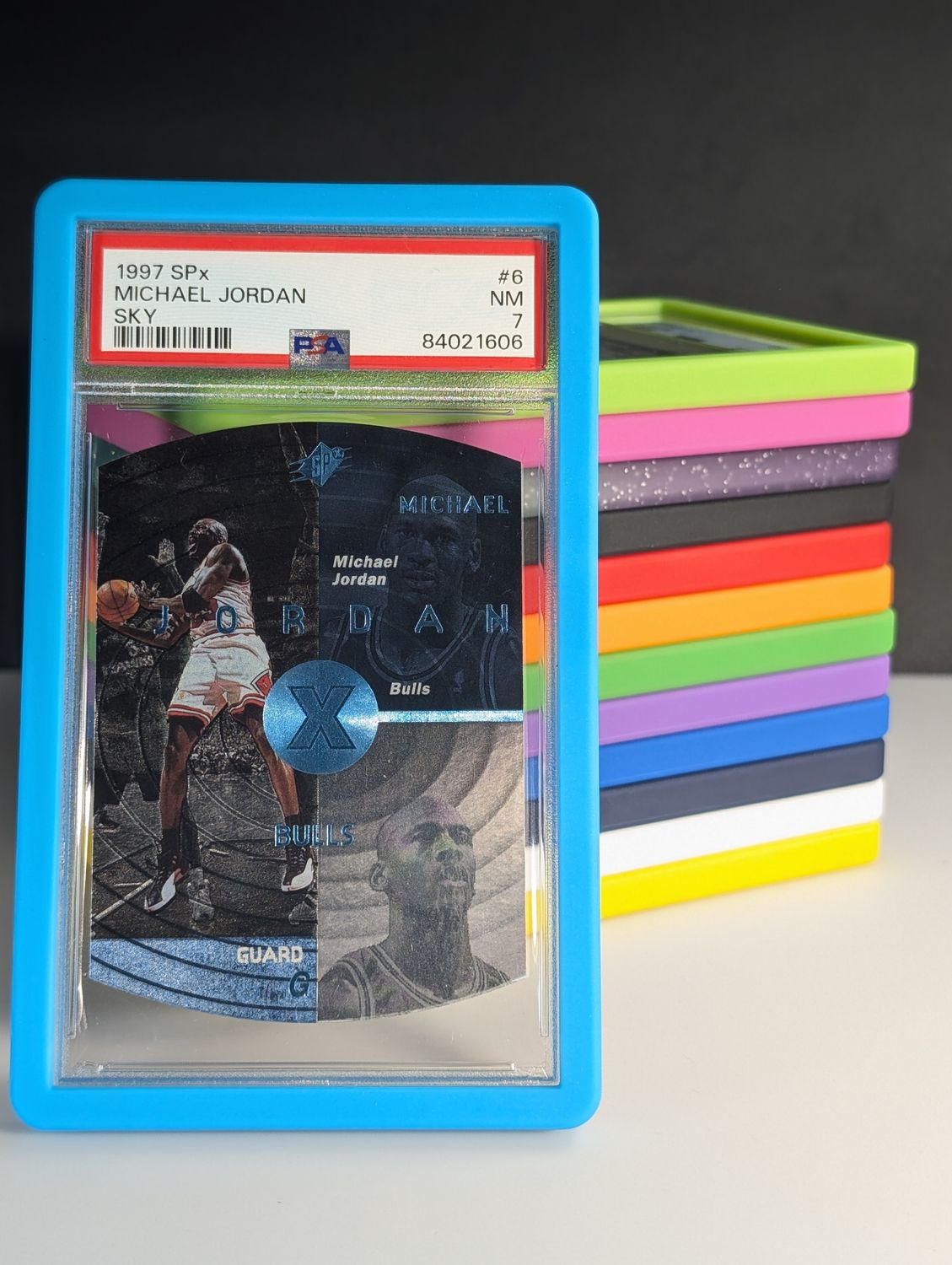 Hobby Defense PSA Slab Bumper Sky Blue (Case Only)