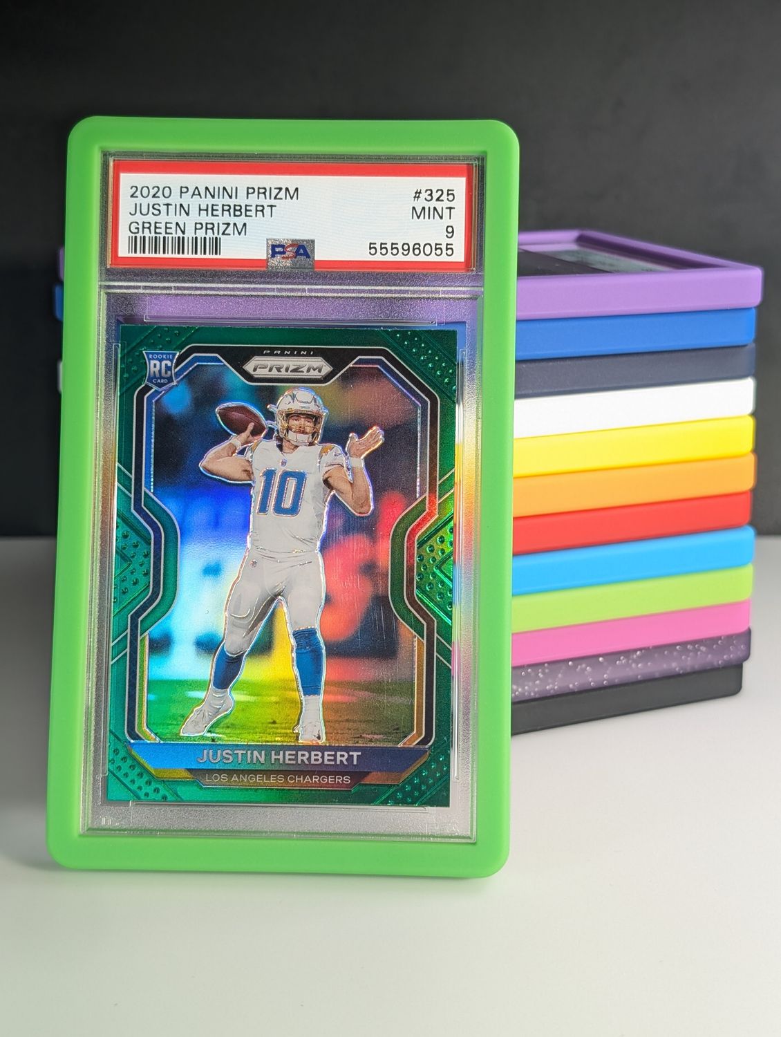 Hobby Defense PSA Slab Bumper Green (Case Only)