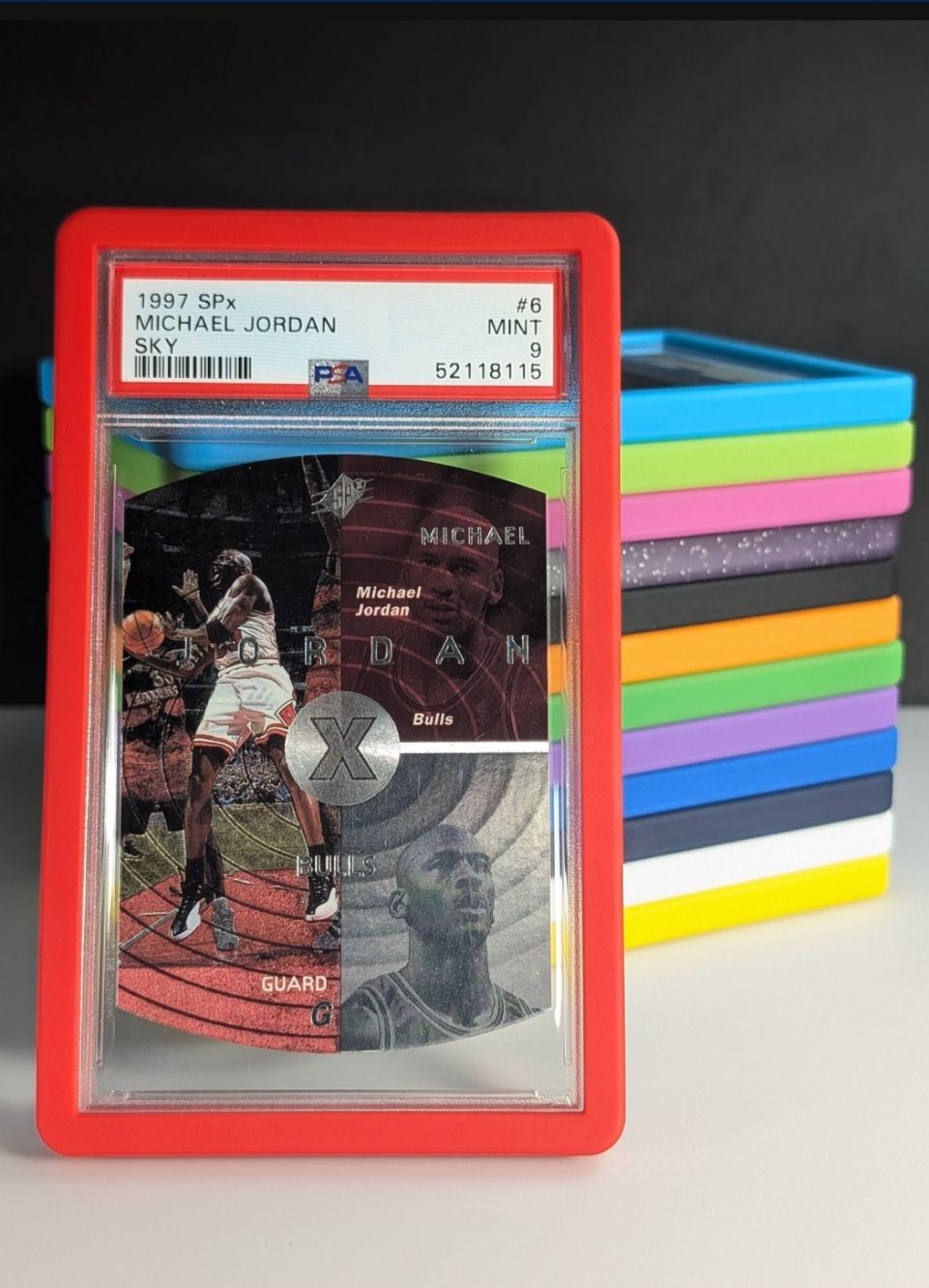 Hobby Defense PSA Slab Bumper Red (Case Only)