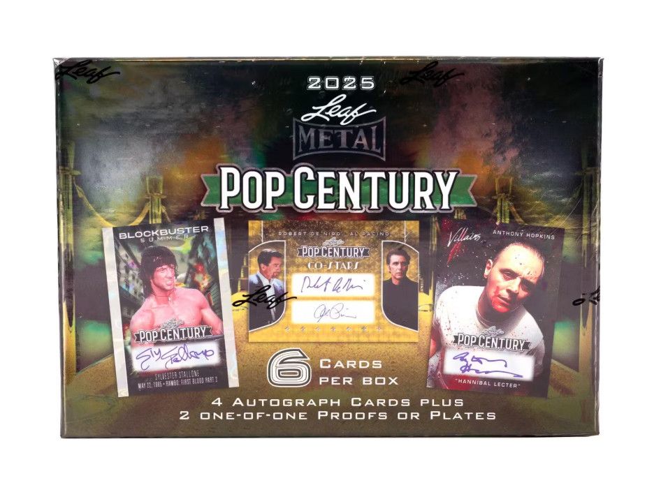 2025 Leaf Metal Pop Century Hobby Box