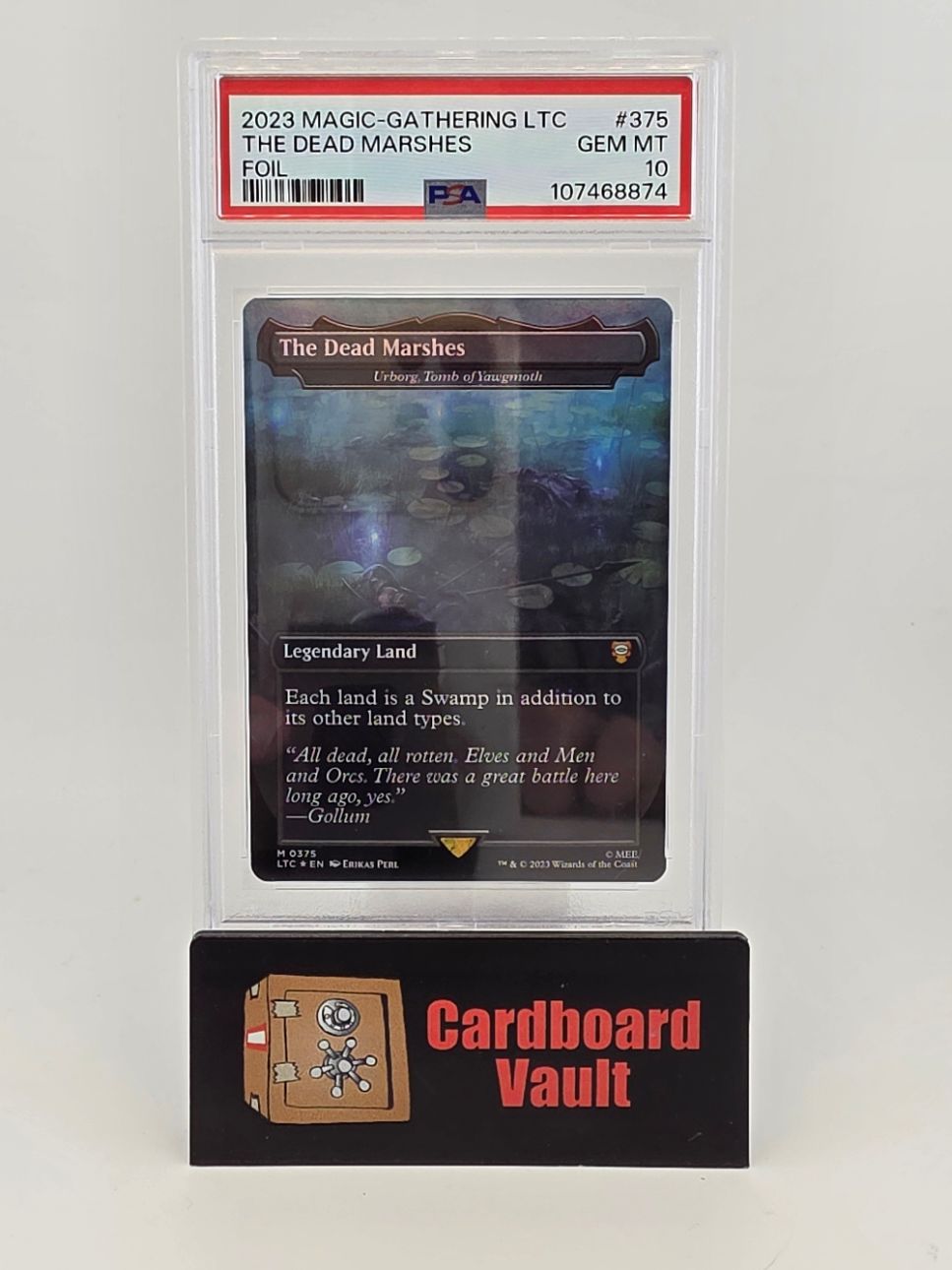 2023 Magic The Gathering LTC The Dead Marshes Foil #375 PSA 10 107468874