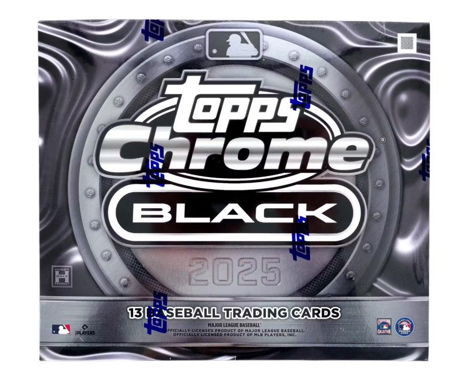 2025 Topps Chrome Black Baseball Hobby Box