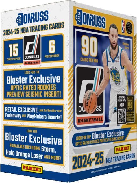 2024-25 Panini Donruss Basketball Blaster Box