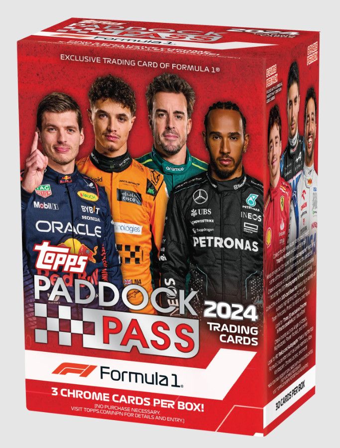 2024 Topps Paddock Pass Formula 1 Value Blaster Box