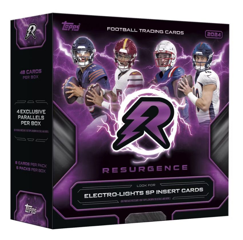 2024 Topps Resurgence Football Mega Box