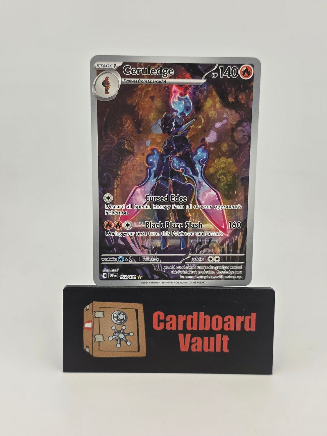 2024 Pokémon Ceruledge 197/191 Full Art