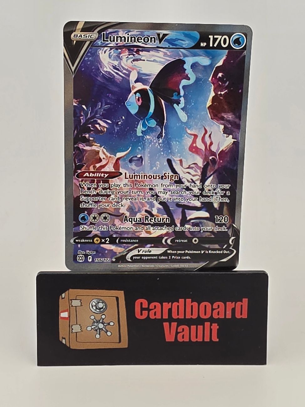2022 Pokémon Lumineon V 156/172 Full Art