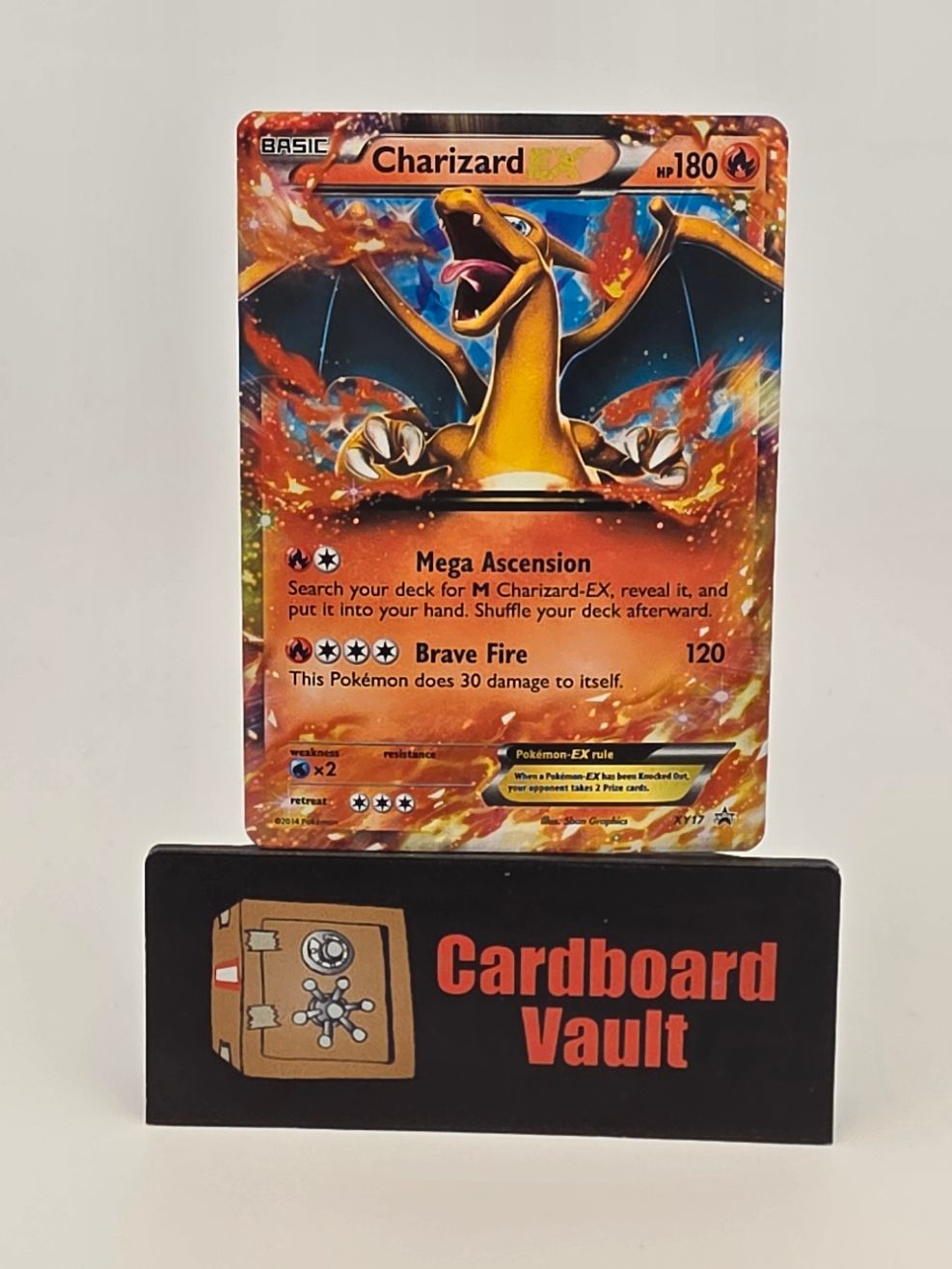 2014 Pokémon Charizard EX Black Star Promo XY17 Full Art