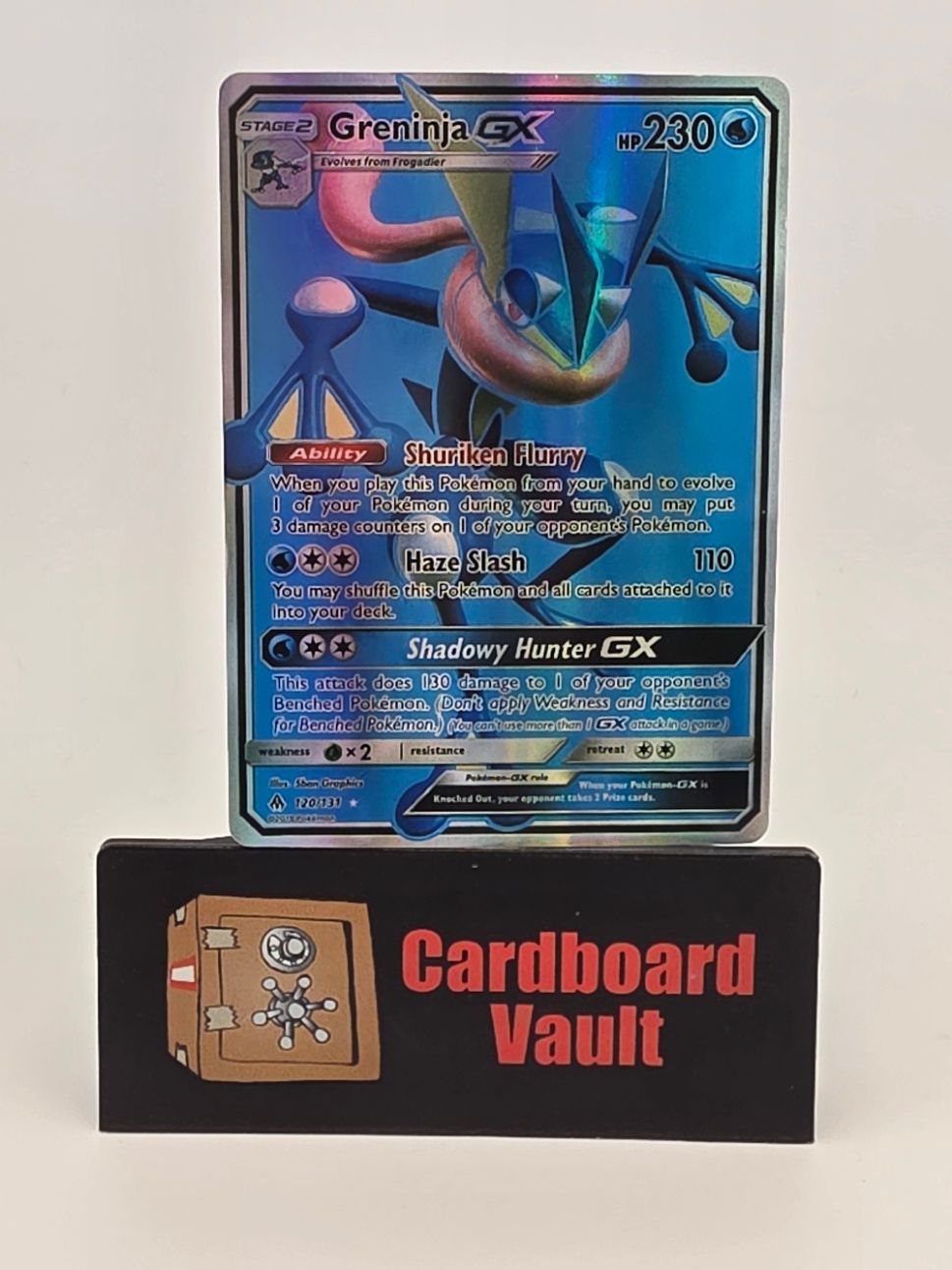 2018 Pokémon Greninja GX 120/131 Full Art