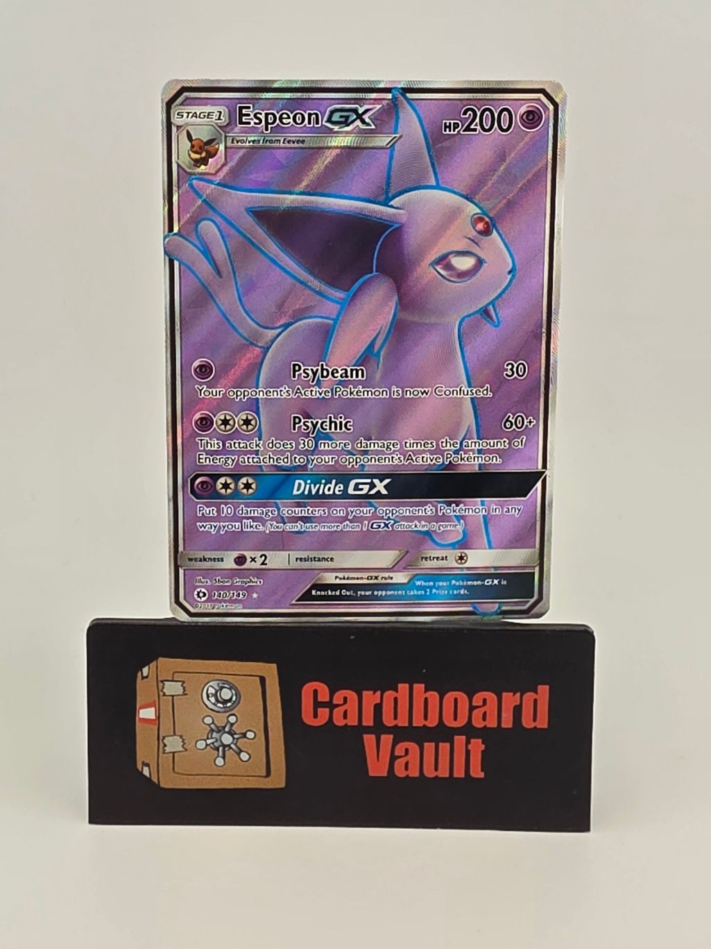 2017 Pokémon Espeon GX 140/149 Full Art