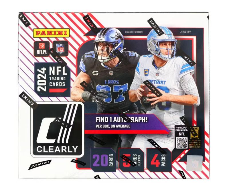 2024 Panini Clearly Donruss Football Hobby Box