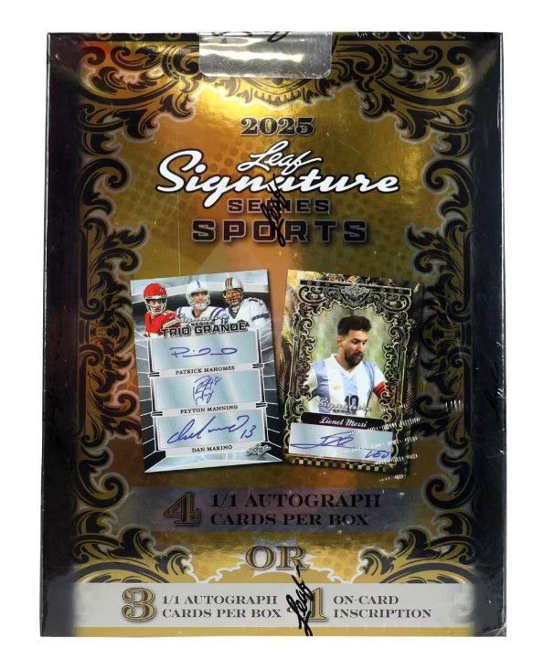 2025 Leaf Signature Series Sports Hobby Box