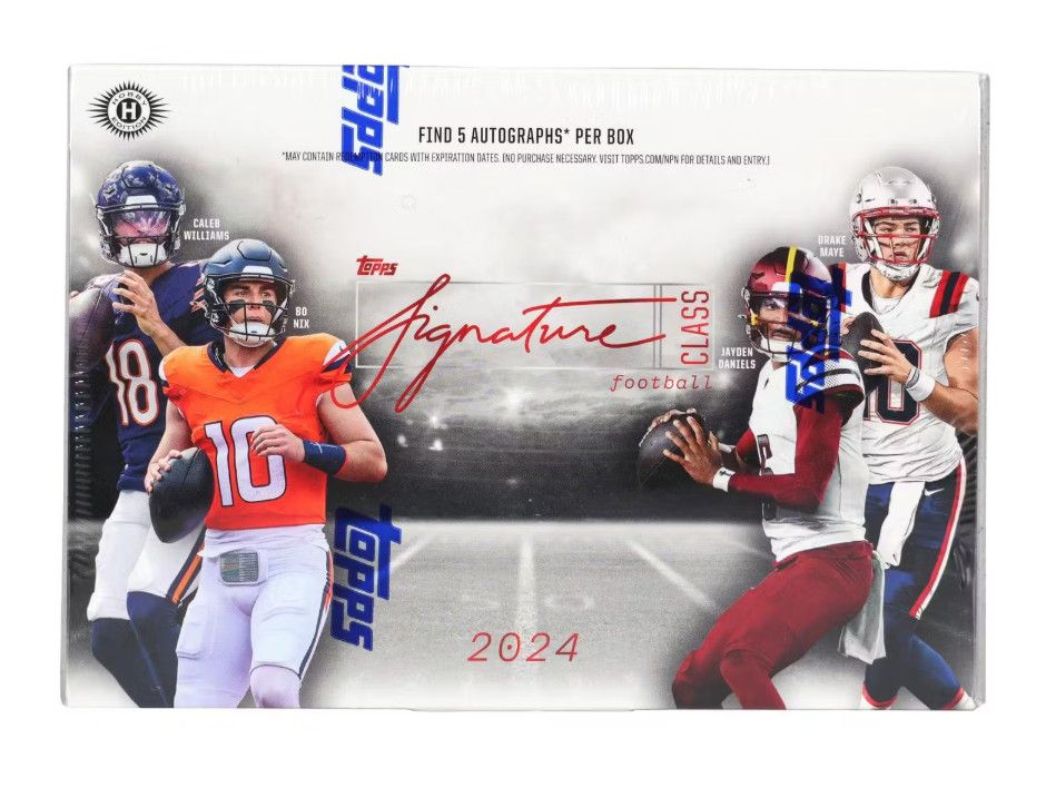 2024 Topps Signature Class Football Hobby Box
