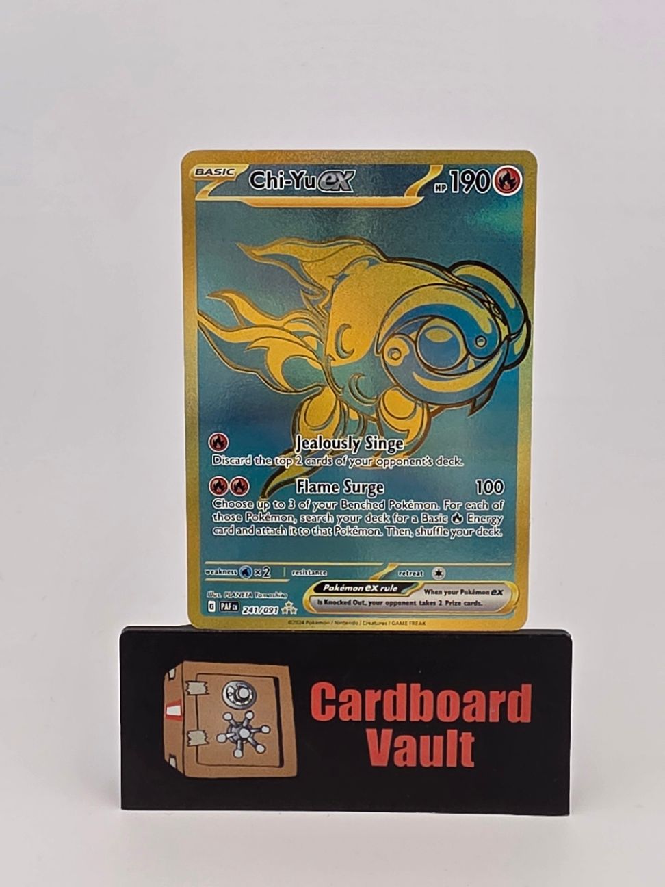 2024 Pokémon Chi-Yu Ex Full Art 241/091