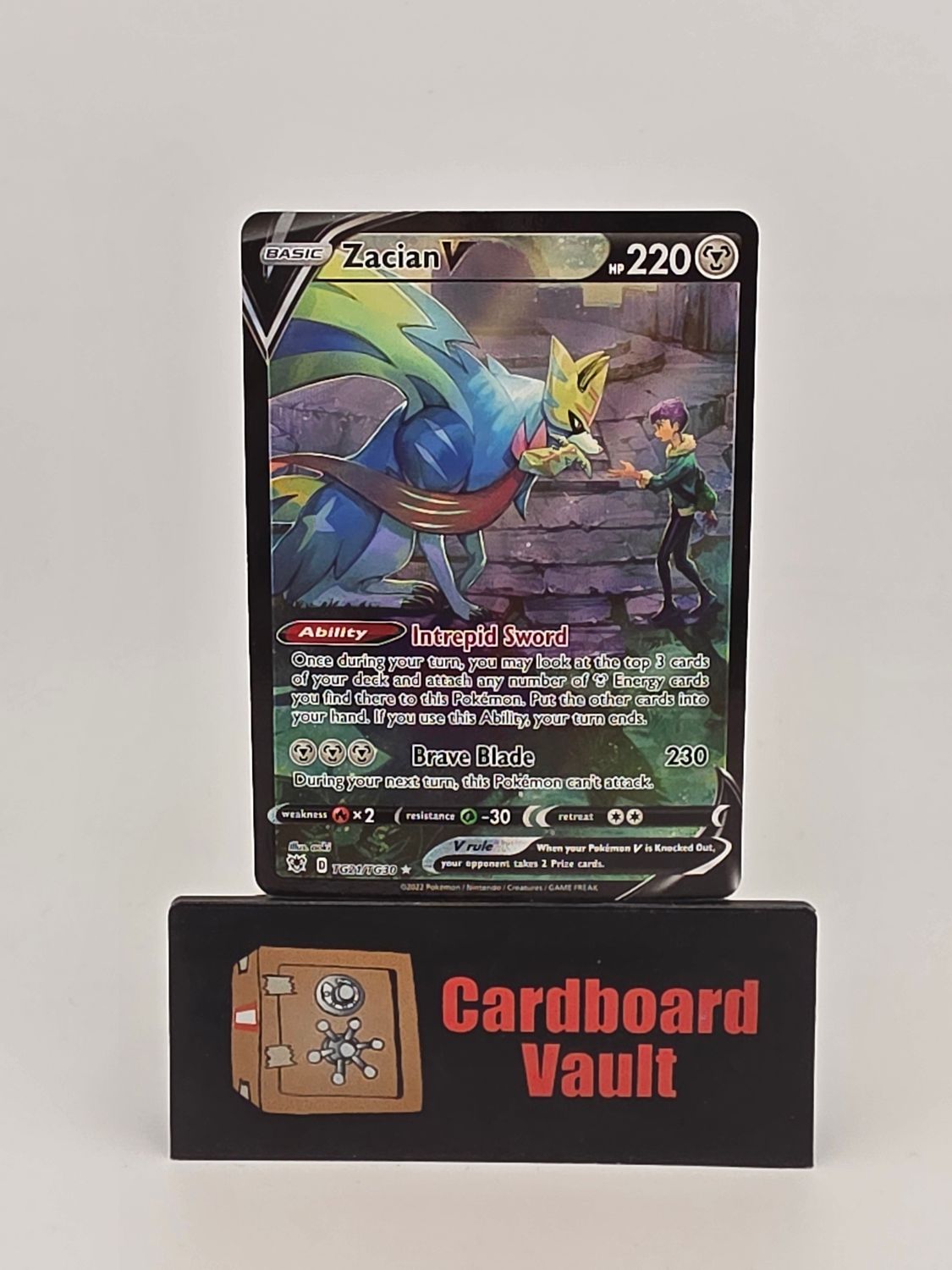 2024 Pokémon Zacian V TG21/TG30