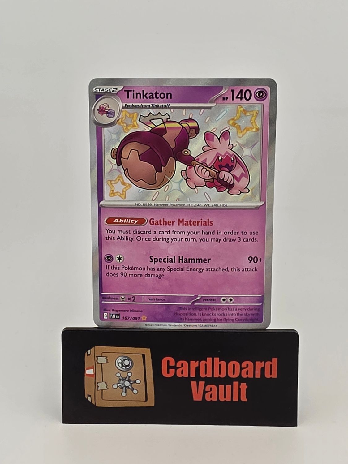2024 Pokémon Tinkaton 167/091