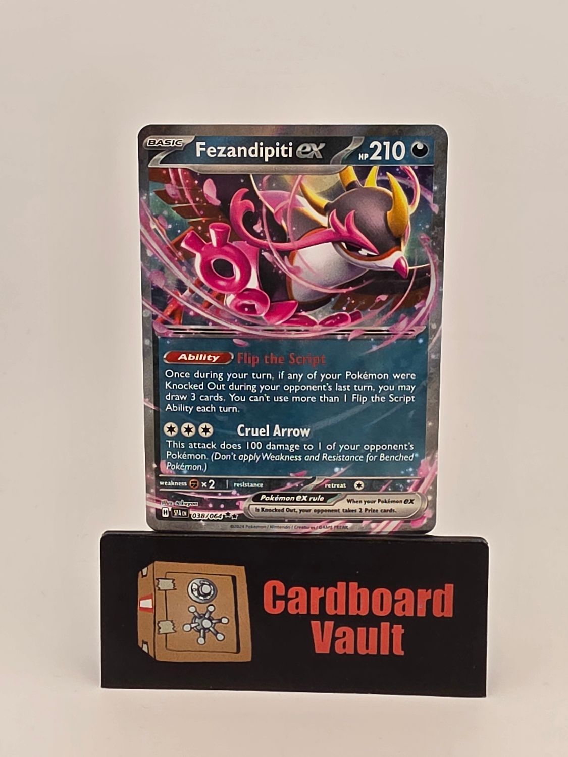 2024 Pokémon Fezandipiti ex 038/064