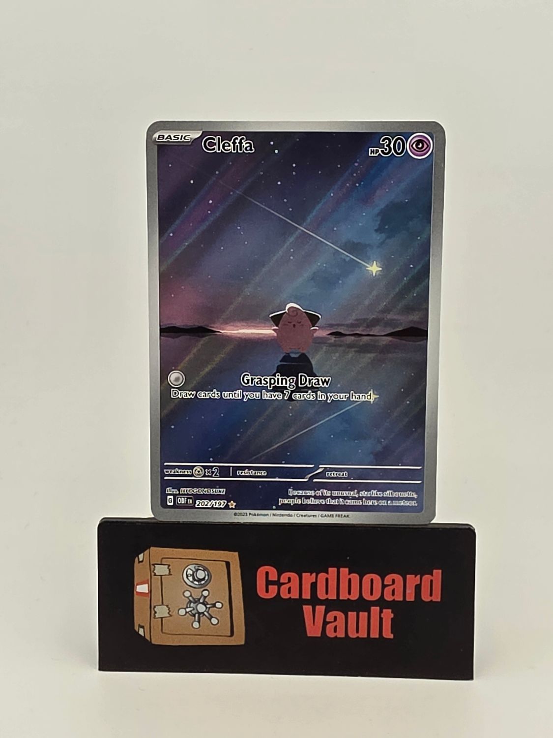 2022 Pokémon Cleffa Full Art 202/197