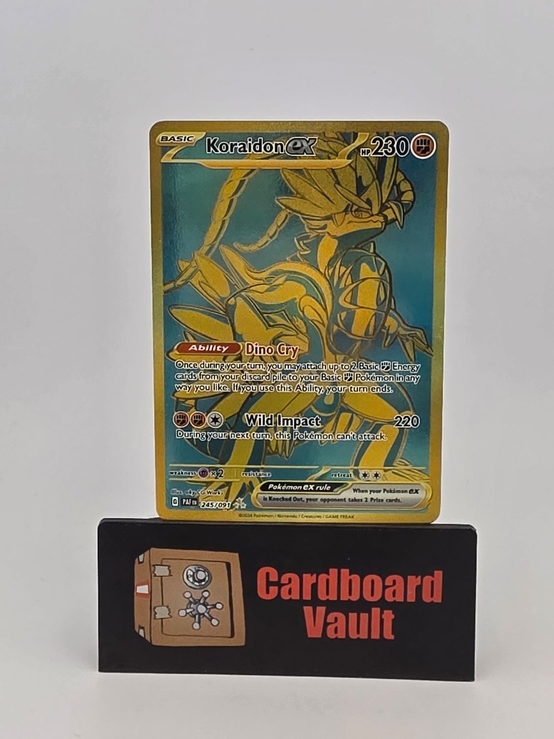 2024 Pokémon Koraidon ex Full Art 245/091