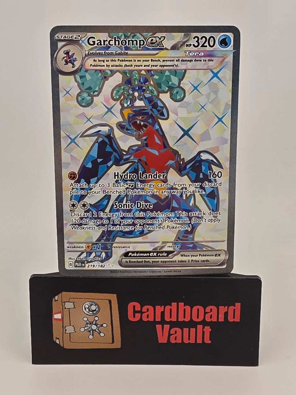 2023 Pokémon Garchomp ex 219/182