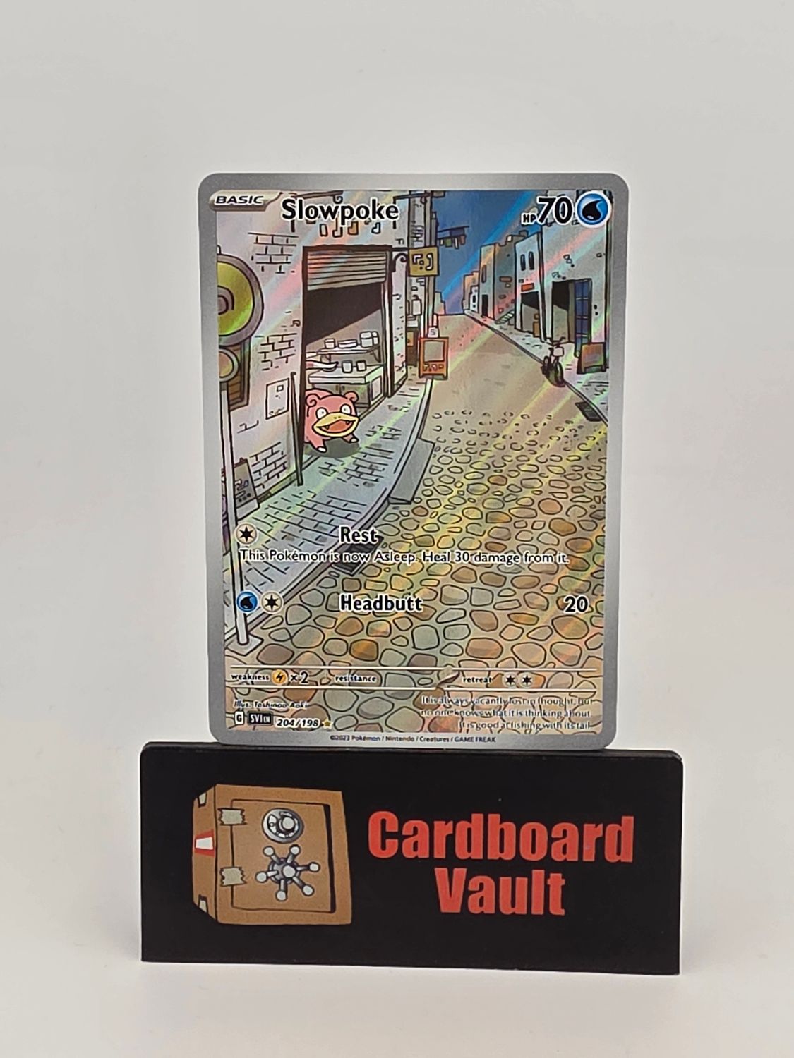 2023 Pokémon Slowpoke Full Art 204/198
