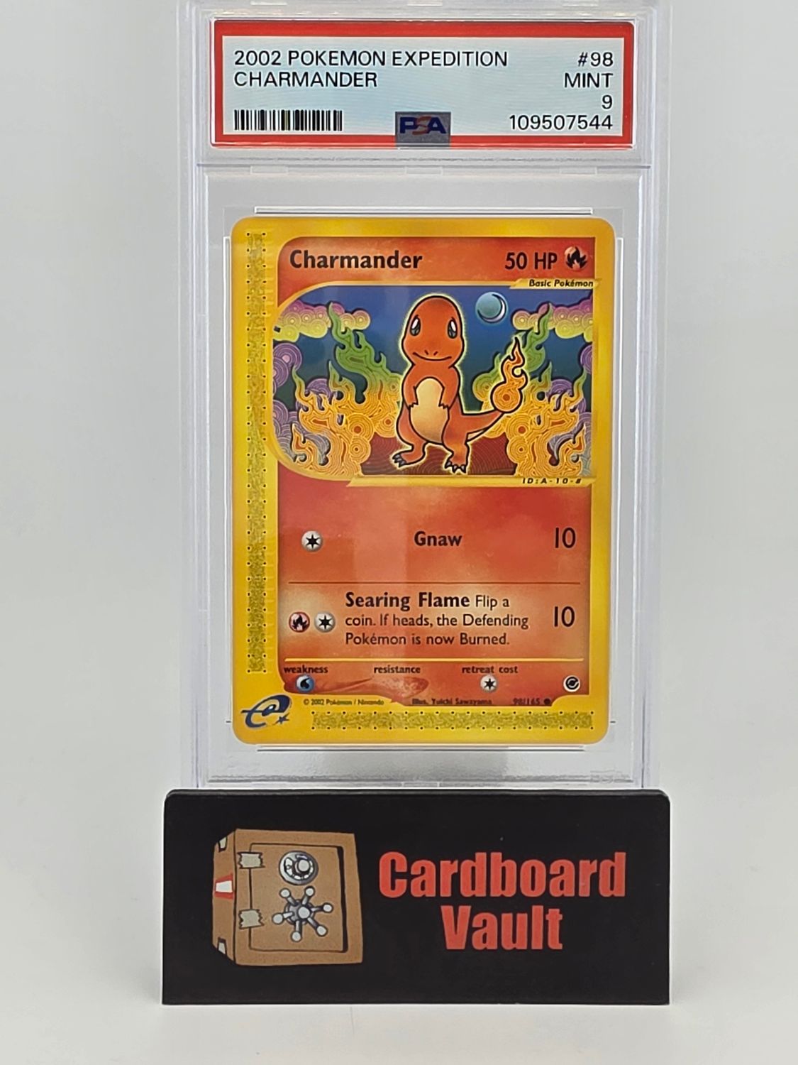 2002 Pokémon Expedition Charmander #98 PSA 9 109507544