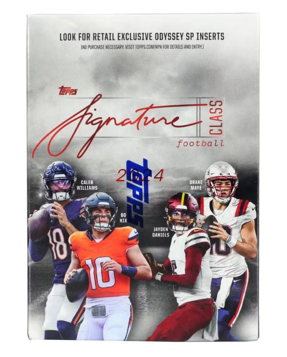 2024 Topps Signature Class Football Value Box