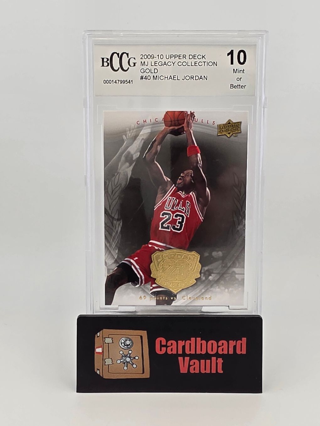 2009-10 Upper Deck MJ Legacy Collection Gold #40 BCCG 10 00014799541