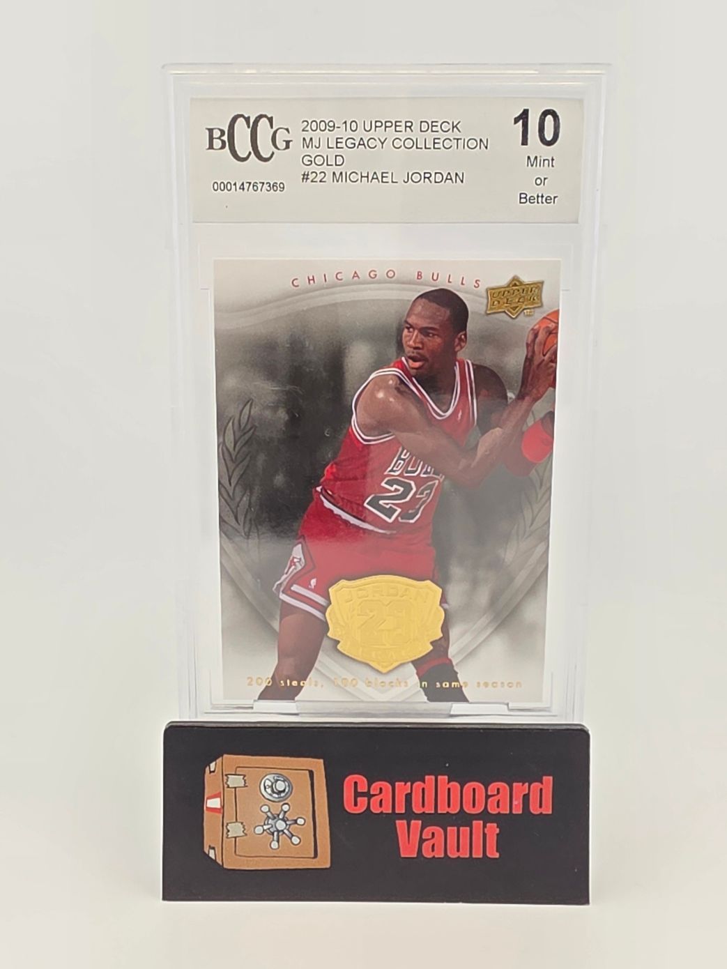 2009-10 Upper Deck MJ Legacy Collection #22 BCCG 10 00014767369