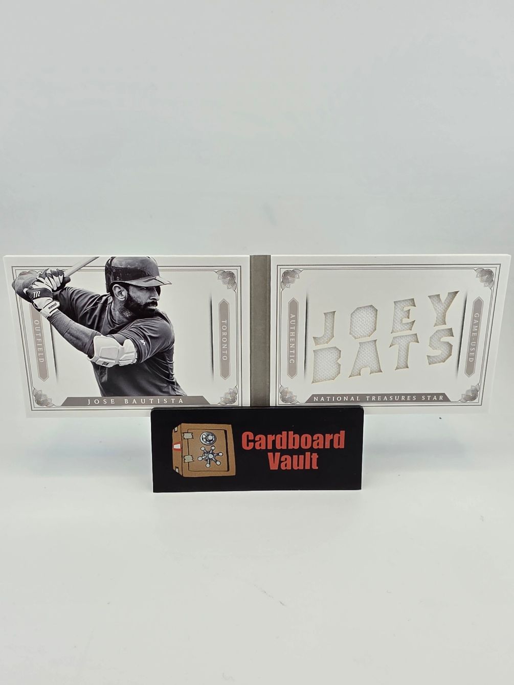 2014 National Treasures Jose Bautista Nickname Booklet #24 14/99