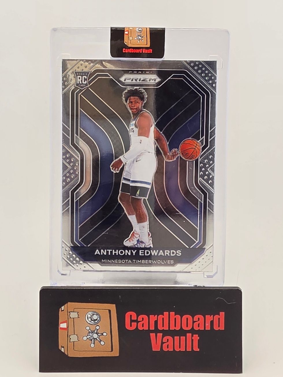 2020-21 Prizm Anthony Edwards Rookie Card #258