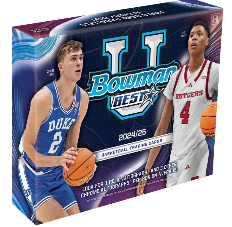 2024/25 Topps Bowman U Best Basketball Hobby Box