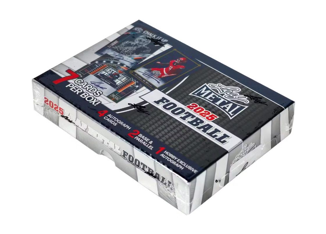 2025 Leaf Metal Football Hobby Box