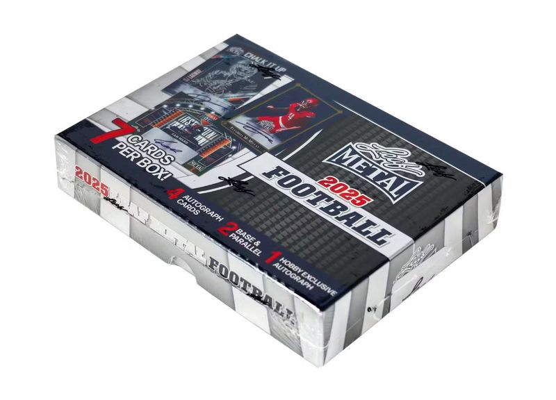 2025 Leaf Metal Football Hobby Box