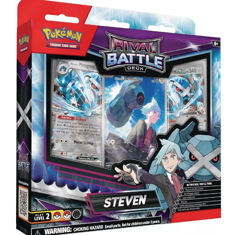 Pokémon Rival Battle Deck Steven